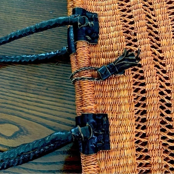 Wicker hand bag - Picture 7 of 11